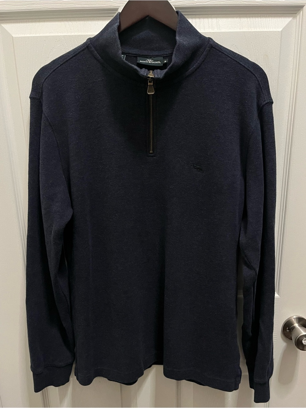 Rodd & Gunn Navy Half-Zip Sweater